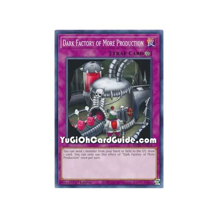 Dark Factory of More Production (Common) – 2020 Tin of Lost Memories | Carta YUGIOH en México