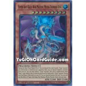 Super Anti-Kaiju War Machine Mecha-Thunder-King (Ultra Rare) – 2020 Tin of Lost Memories | Carta YUGIOH en México