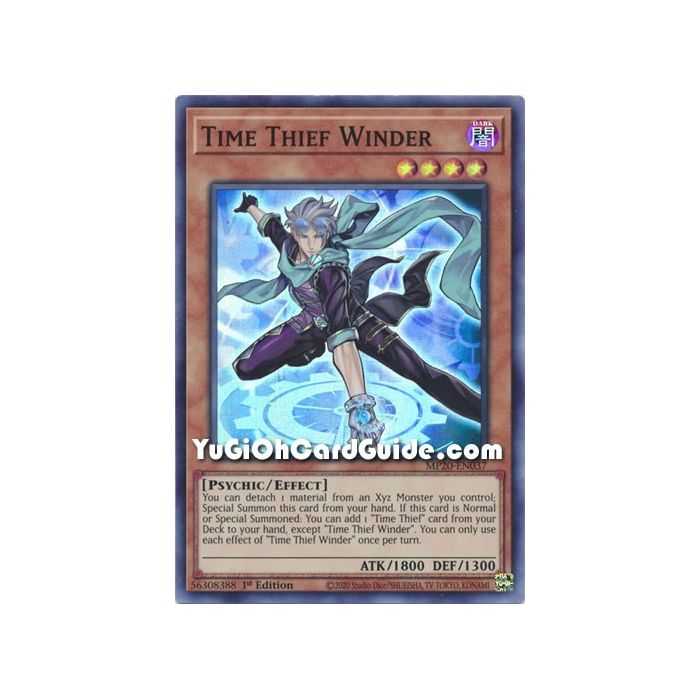 Time Thief Winder (Super Rare) – 2020 Tin of Lost Memories | Carta YUGIOH en México