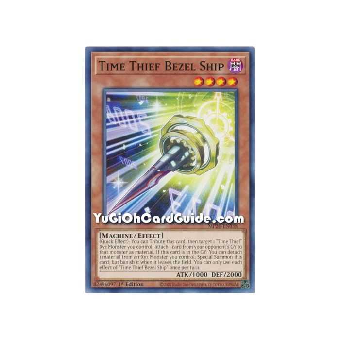 Time Thief Bezel Ship – 2020 Tin of Lost Memories | Carta YUGIOH en México