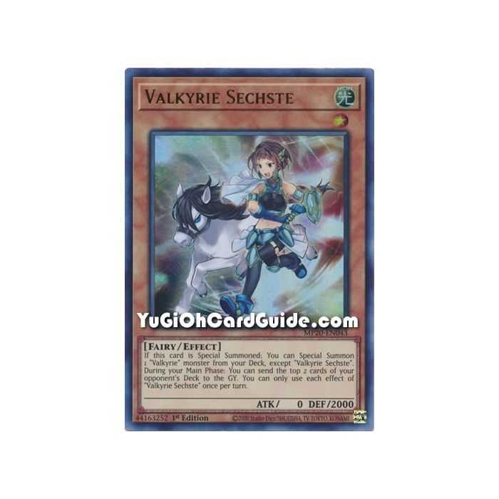 Valkyrie Sechste (Ultra Rare) – 2020 Tin of Lost Memories | Carta YUGIOH en México