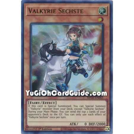 Valkyrie Sechste (Ultra Rare) – 2020 Tin of Lost Memories | Carta YUGIOH en México