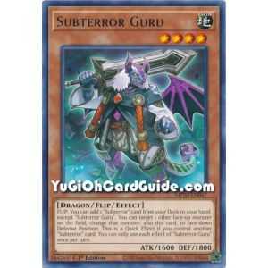 Subterror Guru (Rare) – 2020 Tin of Lost Memories | Carta YUGIOH en México