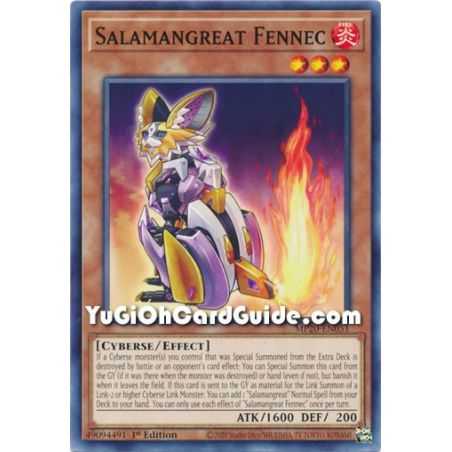 Salamangreat Fennec – 2020 Tin of Lost Memories | Carta YUGIOH en México