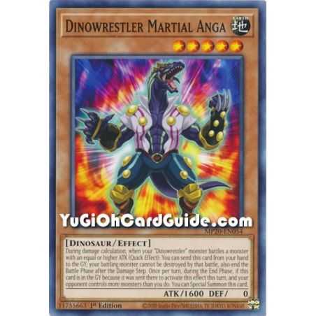 Dinowrestler Martial Anga – 2020 Tin of Lost Memories | Carta YUGIOH en México