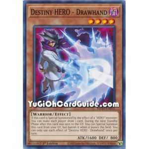 Destiny HERO - Drawhand (Common) – 2020 Tin of Lost Memories | Carta YUGIOH en México