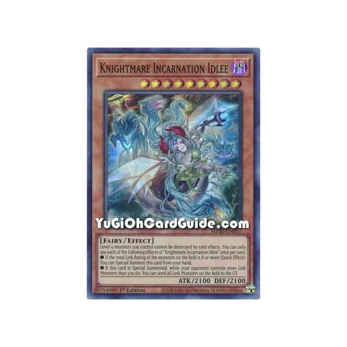 Knightmare Incarnation Idlee (Super Rare) – 2020 Tin of Lost Memories | Carta YUGIOH en México