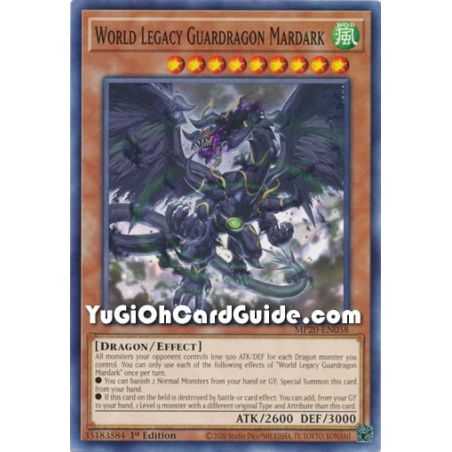World Legacy Guardragon Mardark (Common) – 2020 Tin of Lost Memories | Carta YUGIOH en México