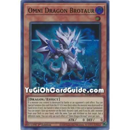 Omni Dragon Brotaur (Ultra Rare) – 2020 Tin of Lost Memories | Carta YUGIOH en México