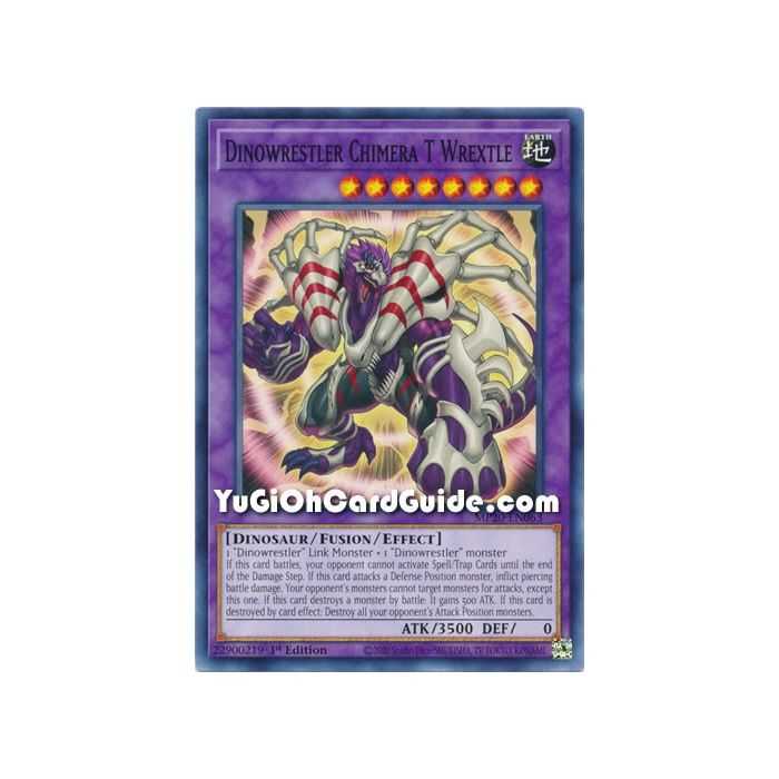 Dinowrestler Chimera T Wrextle (Common) – 2020 Tin of Lost Memories | Carta YUGIOH en México