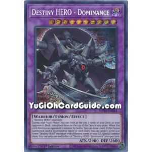 Destiny HERO - Dominance (Prismatic Secret Rare) – 2020 Tin of Lost Memories | Carta YUGIOH en México