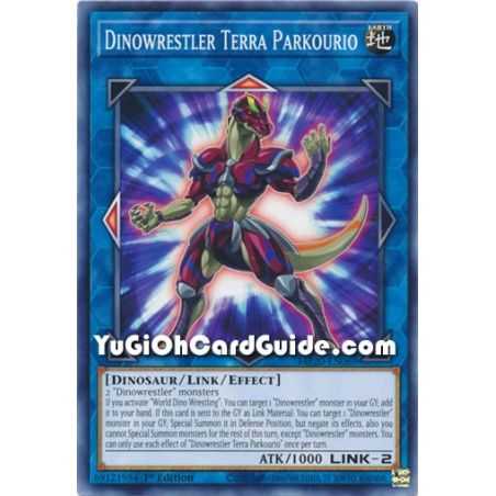 Dinowrestler Terra Parkourio – 2020 Tin of Lost Memories | Carta YUGIOH en México