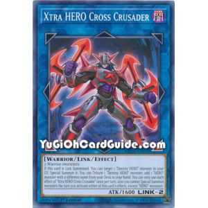 Xtra HERO Cross Crusader (Common) – 2020 Tin of Lost Memories | Carta YUGIOH en México