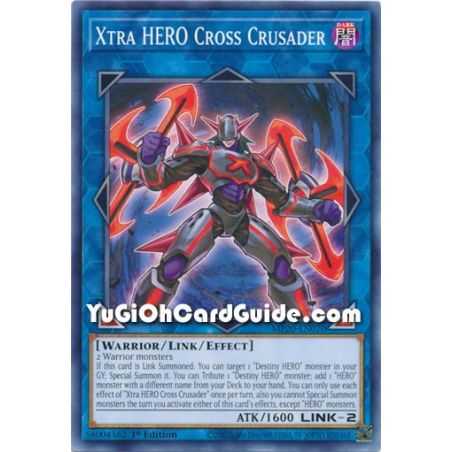 Xtra HERO Cross Crusader (Common) – 2020 Tin of Lost Memories | Carta YUGIOH en México