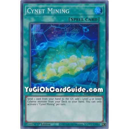Cynet Mining (Super Rare) – 2020 Tin of Lost Memories | Carta YUGIOH en México