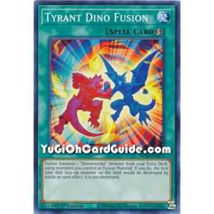 Tyrant Dino Fusion (Common) – 2020 Tin of Lost Memories | Carta YUGIOH en México