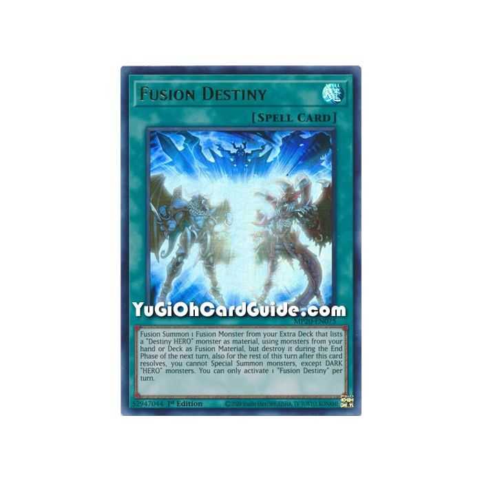 Fusion Destiny (Ultra Rare) – 2020 Tin of Lost Memories | Carta YUGIOH en México