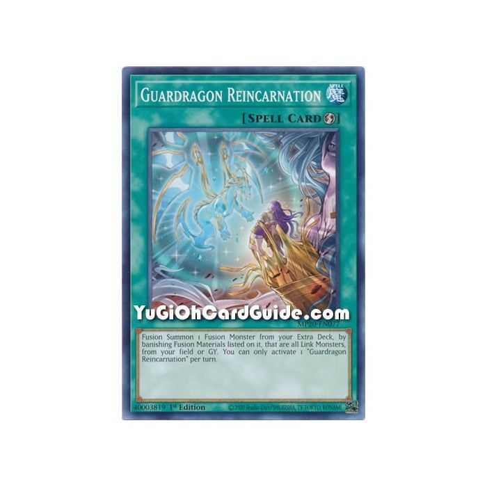 Guardragon Reincarnation (Common) – 2020 Tin of Lost Memories | Carta YUGIOH en México