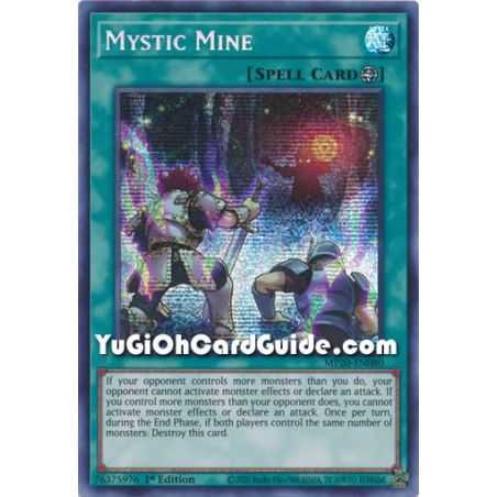 Mystic Mine (Secret Rare) – 2020 Tin of Lost Memories | Carta YUGIOH en México