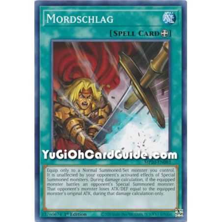 Mordschlag – 2020 Tin of Lost Memories | Carta YUGIOH en México