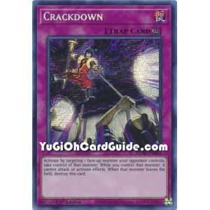 Crackdown (Secret Rare) – 2020 Tin of Lost Memories | Carta YUGIOH en México