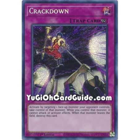 Crackdown (Secret Rare) – 2020 Tin of Lost Memories | Carta YUGIOH en México