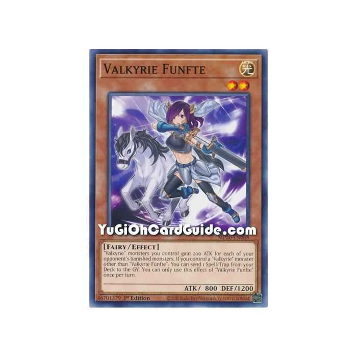 Valkyrie Funfte (Common) – 2020 Tin of Lost Memories | Carta YUGIOH en México