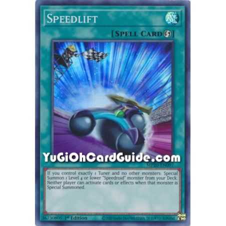 Speedlift (Super Rare) – 2020 Tin of Lost Memories | Carta YUGIOH en México