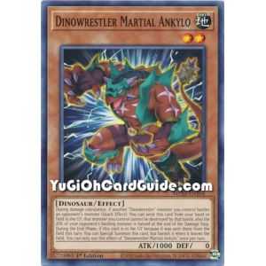 Dinowrestler Martial Ankylo – 2020 Tin of Lost Memories | Carta YUGIOH en México