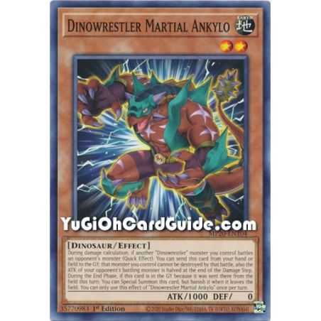 Dinowrestler Martial Ankylo – 2020 Tin of Lost Memories | Carta YUGIOH en México