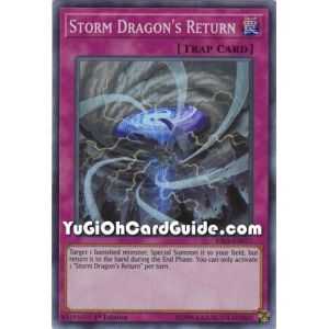 Storm Dragon's Return (Ultra Rare) – 2020 Tin of Lost Memories | Carta YUGIOH en México