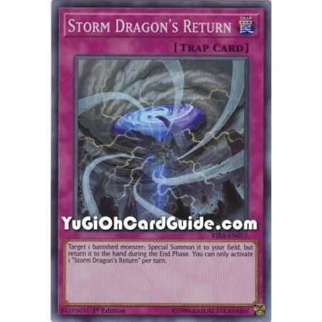 Storm Dragon's Return (Ultra Rare) – 2020 Tin of Lost Memories | Carta YUGIOH en México