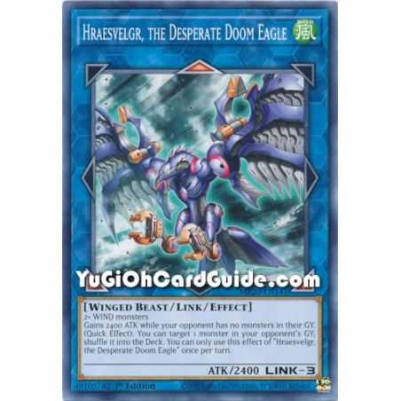 Hraesvelgr, the Desperate Doom Eagle (Common) – 2020 Tin of Lost Memories | Carta YUGIOH en México