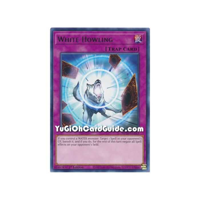 White Howling (Rare) – 2020 Tin of Lost Memories | Carta YUGIOH en México