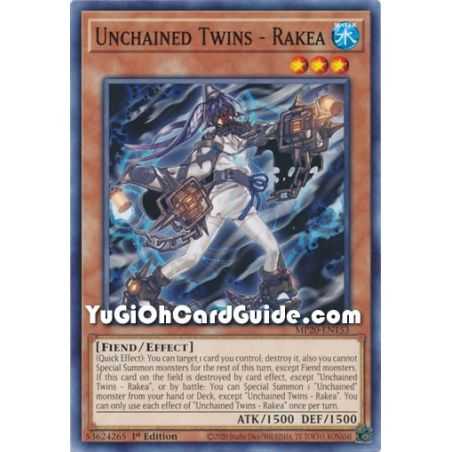 Unchained Twins - Rakea (Common) – 2020 Tin of Lost Memories | Carta YUGIOH en México