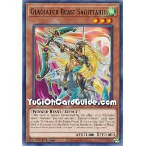 Gladiator Beast Sagittarii – 2020 Tin of Lost Memories | Carta YUGIOH en México