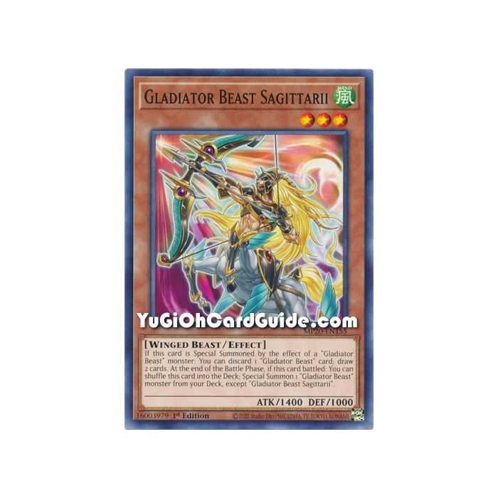 Gladiator Beast Sagittarii – 2020 Tin of Lost Memories | Carta YUGIOH en México
