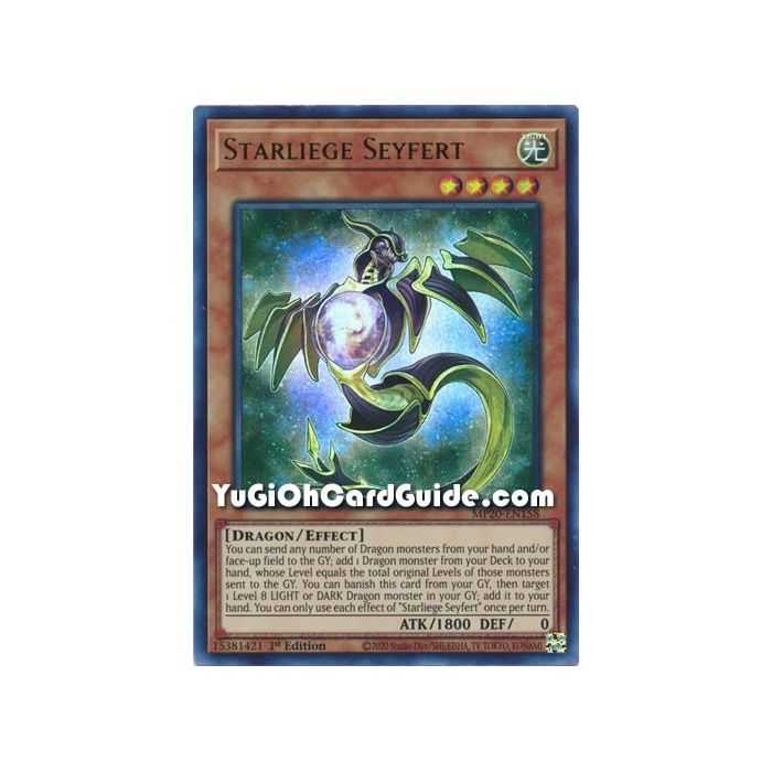 Starliege Seyfert (Ultra Rare) – 2020 Tin of Lost Memories | Carta YUGIOH en México