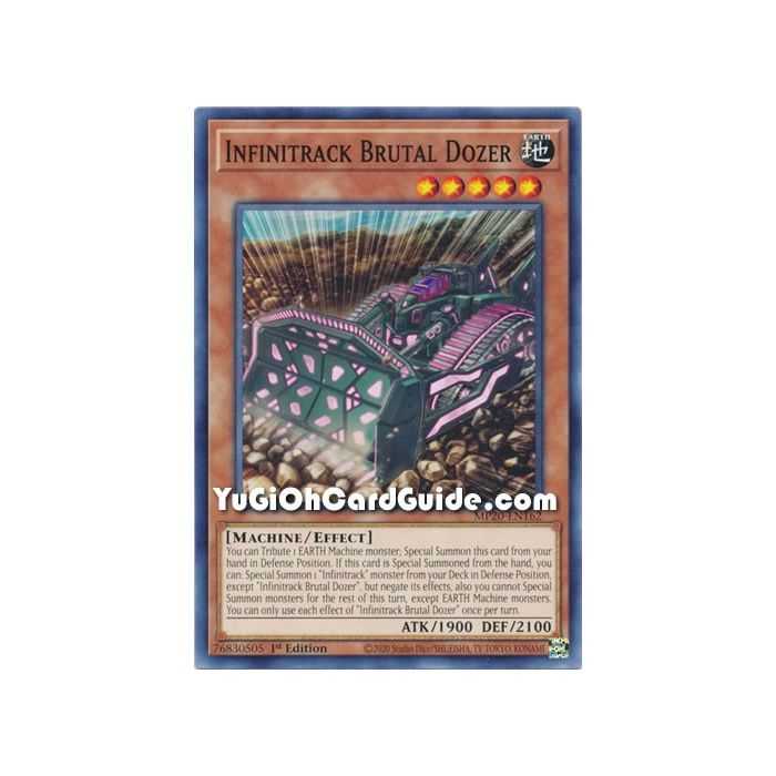 Infinitrack Brutal Dozer (Common) – 2020 Tin of Lost Memories | Carta YUGIOH en México