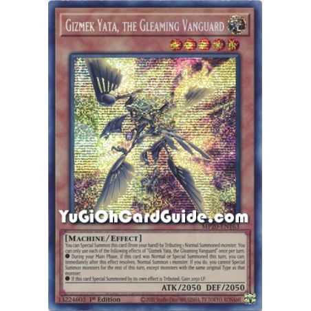 Gizmek Yata, the Gleaming Vanguard (Secret Rare) – 2020 Tin of Lost Memories | Carta YUGIOH en México