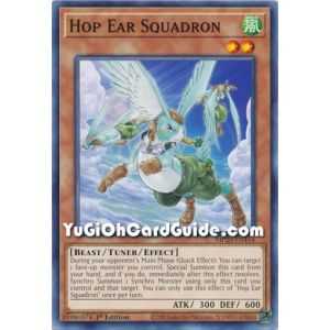 Hop Ear Squadron (Common) – 2020 Tin of Lost Memories | Carta YUGIOH en México