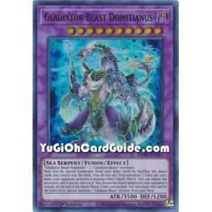 Gladiator Beast Domitianus (Ultra Rare) – 2020 Tin of Lost Memories | Carta YUGIOH en México