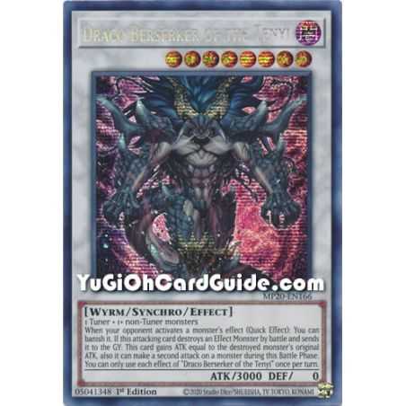 Draco Berserker of the Tenyi (Prismatic Secret Rare) – 2020 Tin of Lost Memories | Carta YUGIOH en México