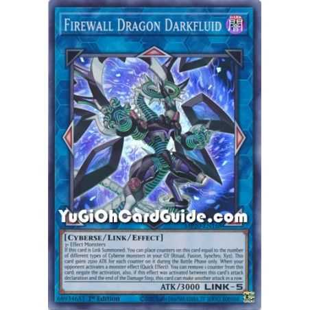 Firewall Dragon Darkfluid (Super Rare) – 2020 Tin of Lost Memories | Carta YUGIOH en México