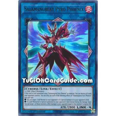 Salamangreat Pyro Phoenix (Ultra Rare) – 2020 Tin of Lost Memories | Carta YUGIOH en México