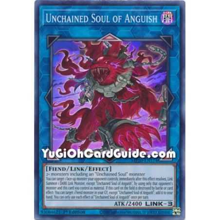 Unchained Soul of Anguish (Super Rare) – 2020 Tin of Lost Memories | Carta YUGIOH en México