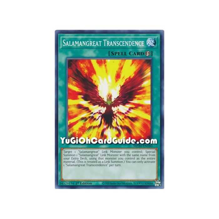 Salamangreat Transcendence – 2020 Tin of Lost Memories | Carta YUGIOH en México