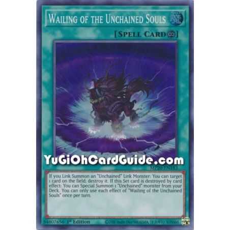 Wailing of the Unchained Souls (Super Rare) – 2020 Tin of Lost Memories | Carta YUGIOH en México