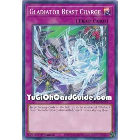 Gladiator Beast Charge (Common) – 2020 Tin of Lost Memories | Carta YUGIOH en México