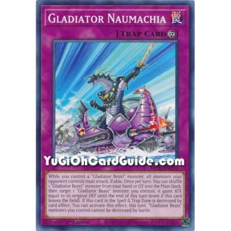 Gladiator Naumachia (Common) – 2020 Tin of Lost Memories | Carta YUGIOH en México